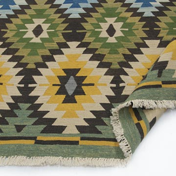 Çok Renkli Yeni El Dokuma Kilim - K0025115