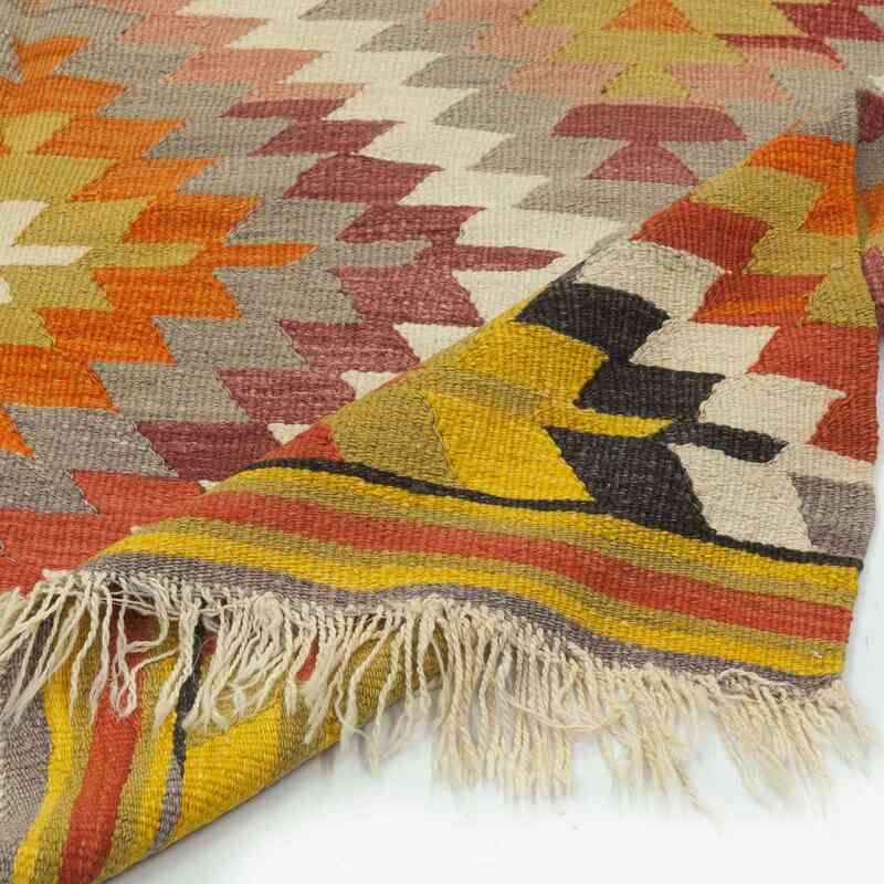 Multicolor Alfombra Vintage Antalya Kilim - 160 cm x 319 cm - K0025130