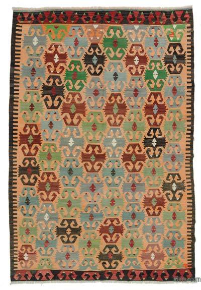 Çok Renkli Afyon Kilimi - 185 cm x 278 cm