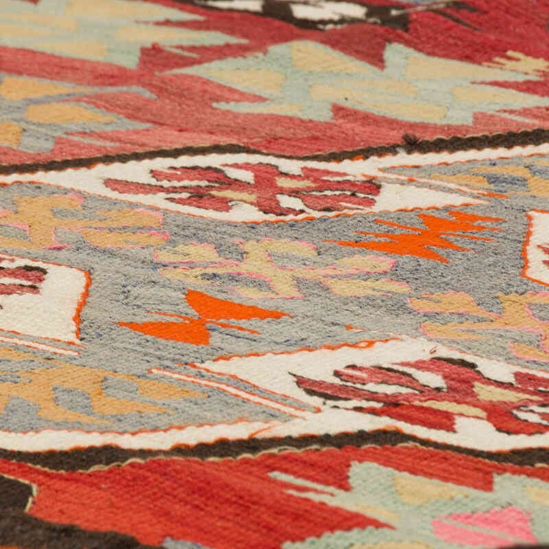 Rojo Alfombra Vintage Mut Kilim - 162 cm x 280 cm - K0027360