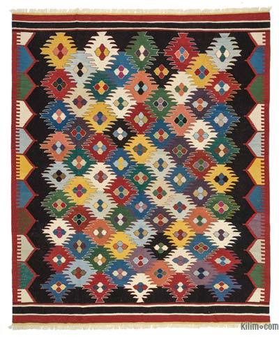 Multicolor New Handwoven Turkish Kilim Rug