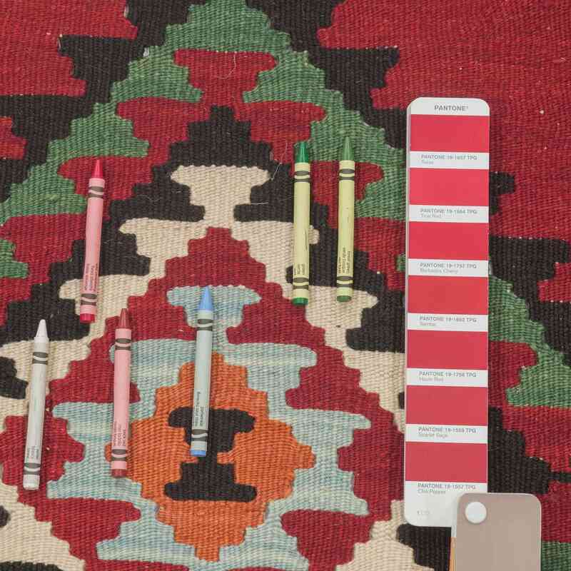 Kırmızı Yeni Kök Boya Yolluk Kilim - K0027681