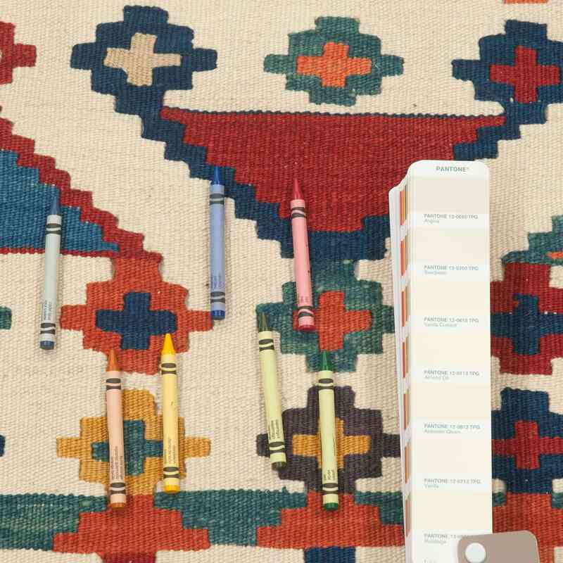 Multicolor Nuevo Kilim Turco De Pasillo - 83 cm x 309 cm - K0027688