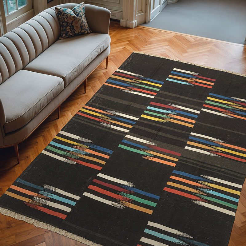 Neo Caspian Kilim Rug - K0027689