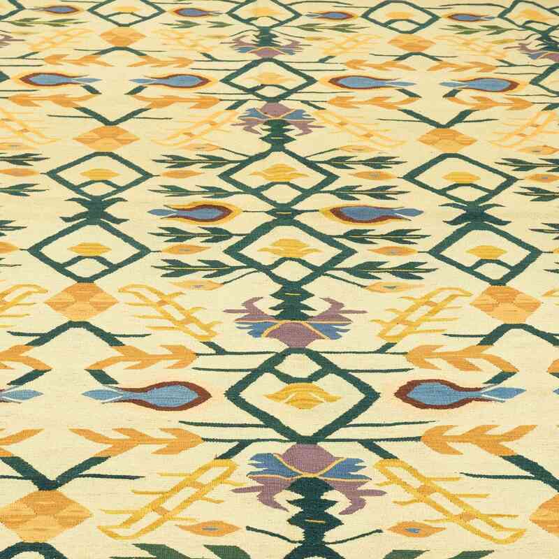 Multicolor New Handwoven Turkish Kilim Rug - K0027690