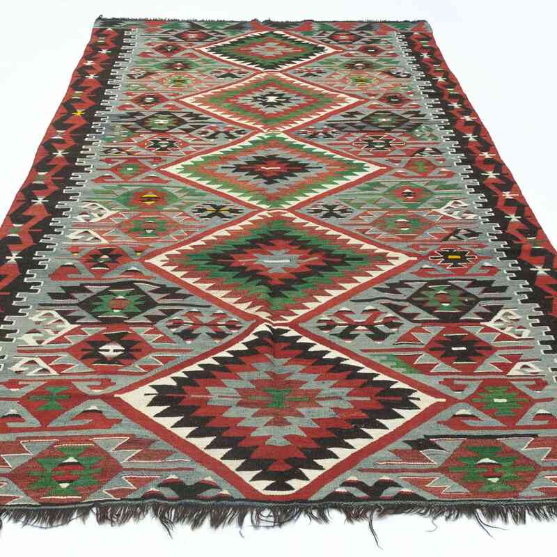 Çok Renkli Eşme Kilimi - 161 cm x 316 cm - K0027720