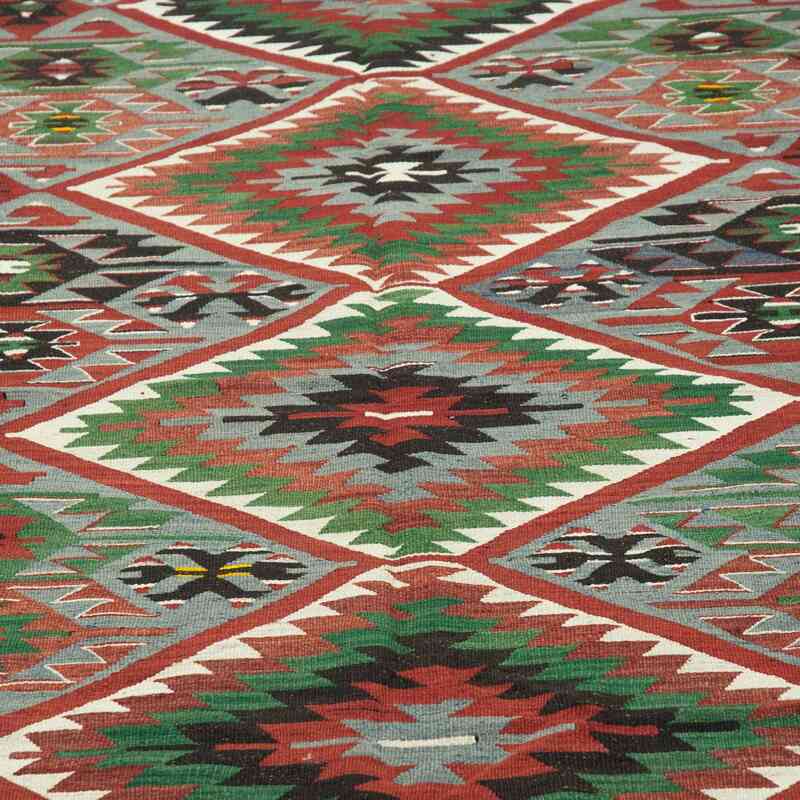 Çok Renkli Eşme Kilimi - 161 cm x 316 cm - K0027720