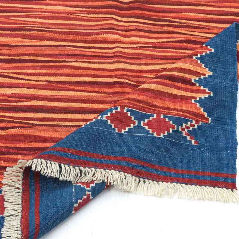 New Handwoven Turkish Kilim Rug - K0027786