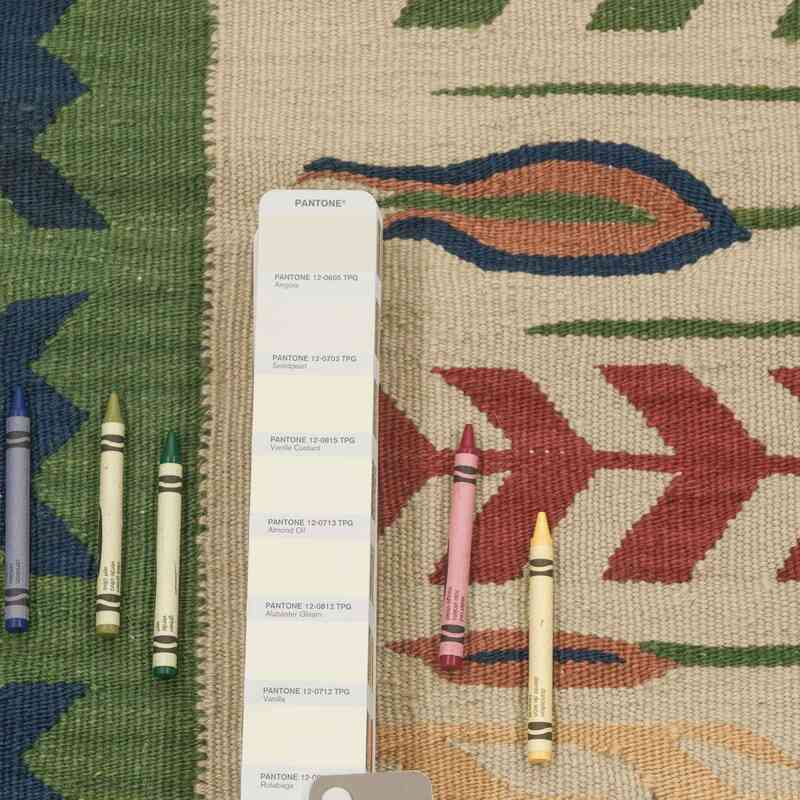 Yeni Kök Boya El Dokuma Kilim - 125 cm x 185 cm - K0027793