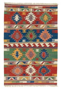 New Handwoven Turkish Kilim Rug