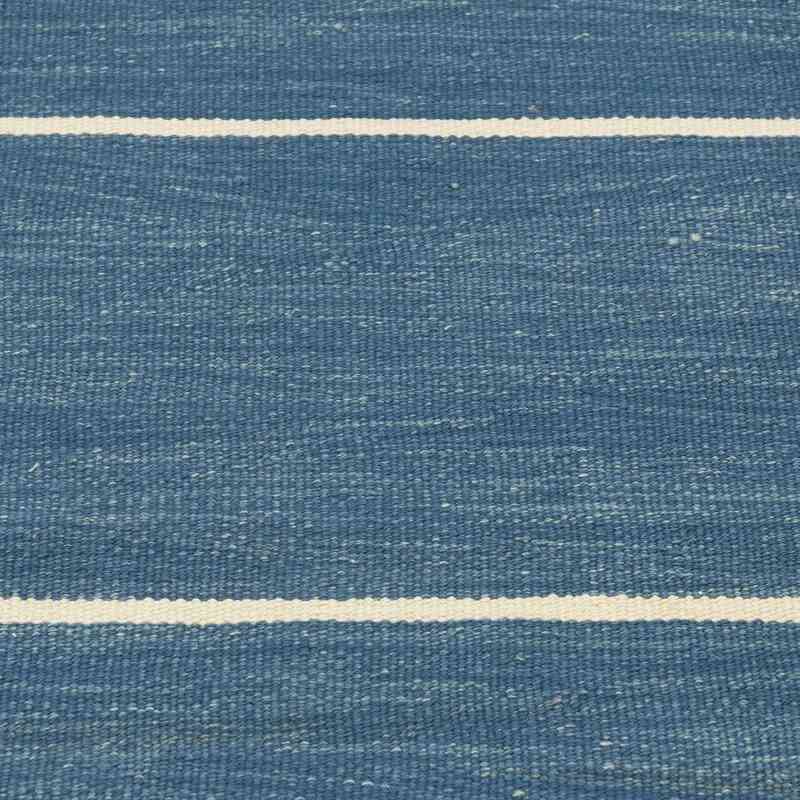 Mavi Yeni Kök Boya Yolluk Kilim - 79 cm x 304 cm - K0027814