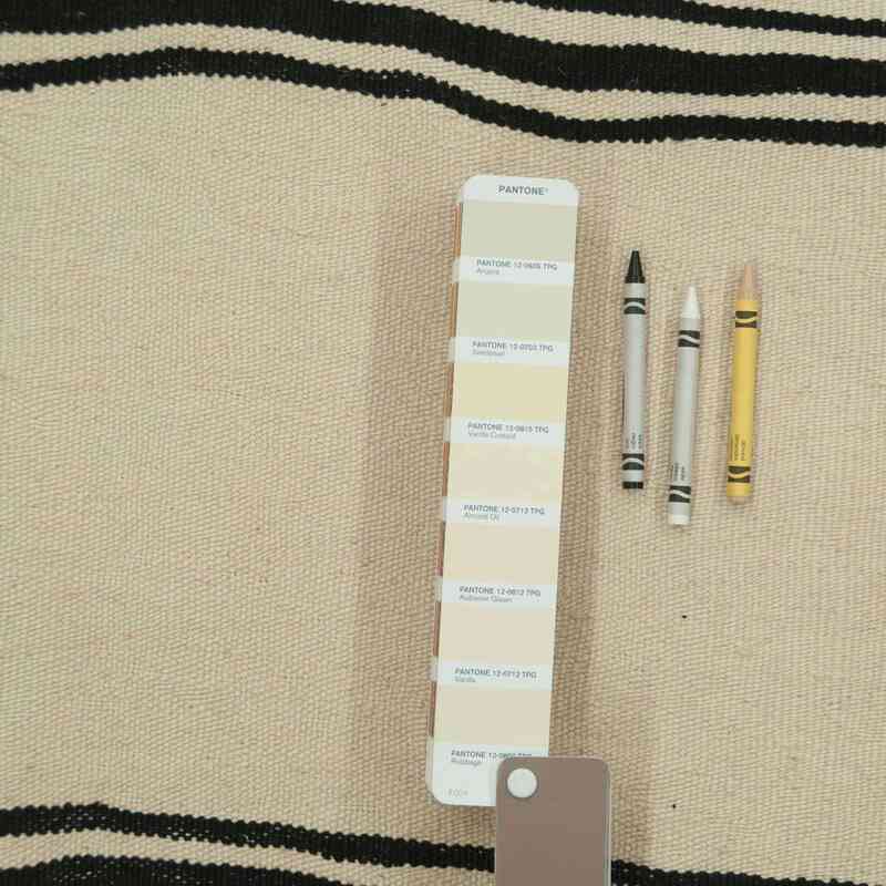 Bej Yeni El Dokuma Kilim - K0027846