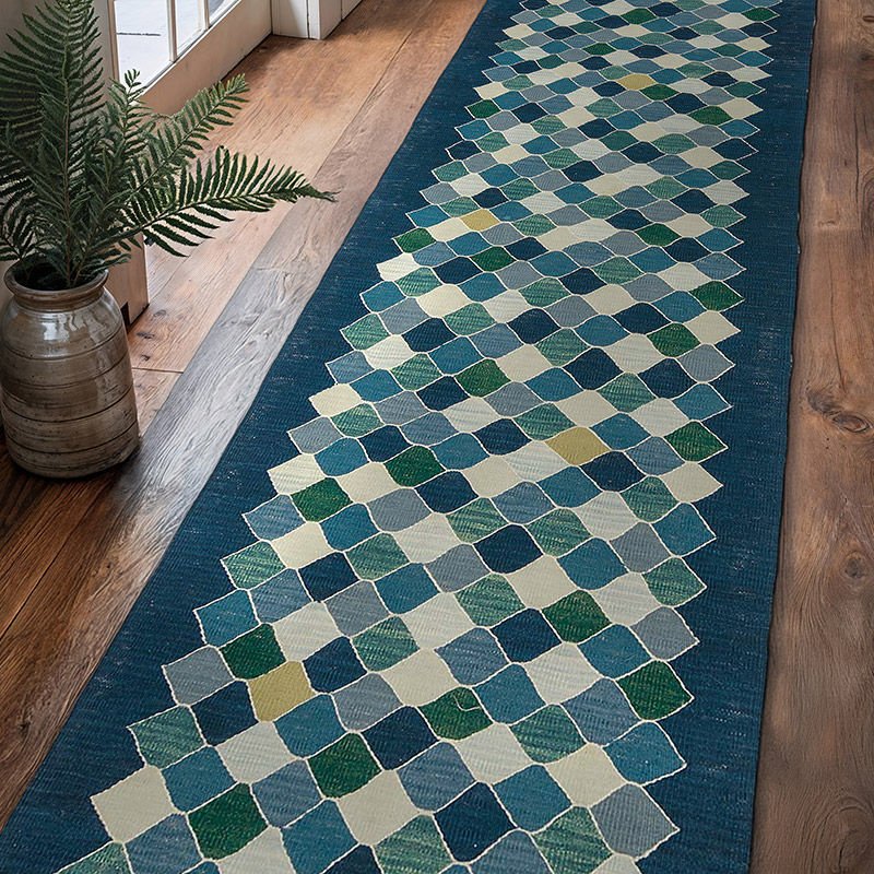 Yeni Kök Boya Yolluk Kilim - 85 cm x 318 cm - K0028131