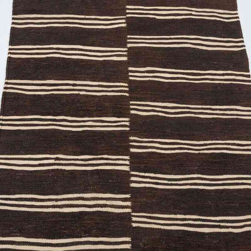 Brown New Turkish Kilim Rug - K0028209
