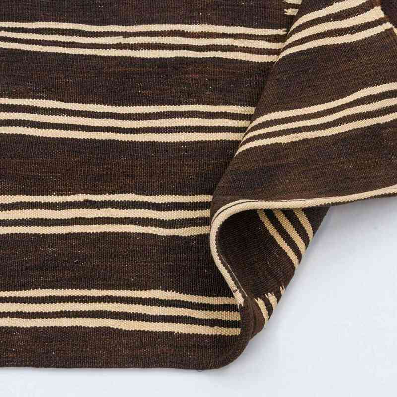 Brown New Turkish Kilim Rug - K0028209