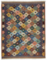 Multicolor New Handwoven Turkish Kilim Rug - 10'  x 13'  (120" x 156")