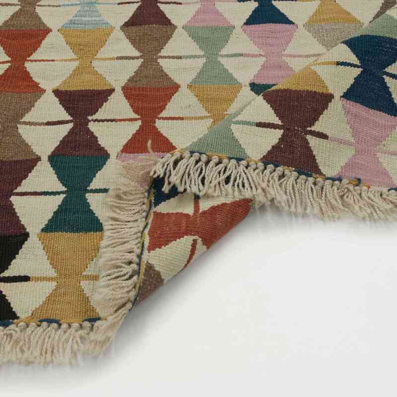 Çok Renkli Yeni El Dokuma Kilim - K0028222