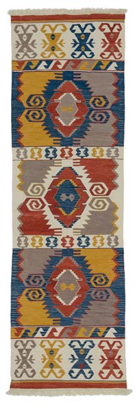Multicolor New Handwoven Turkish Kilim Rug