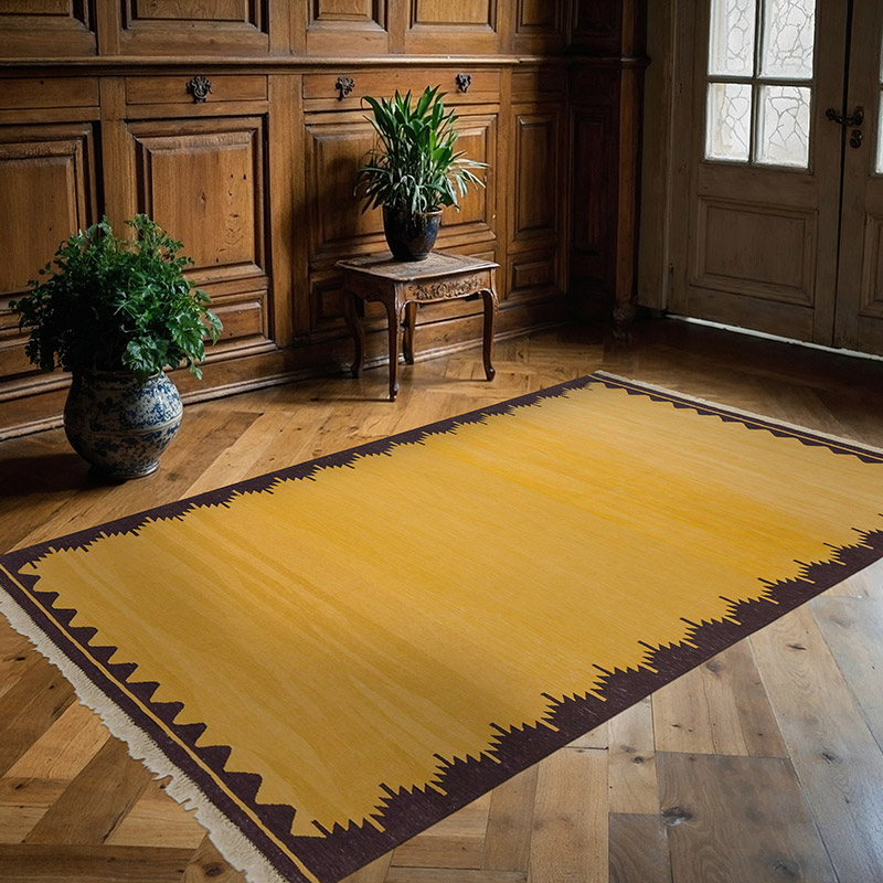 Sarı Yeni El Dokuma Kilim - K0028288