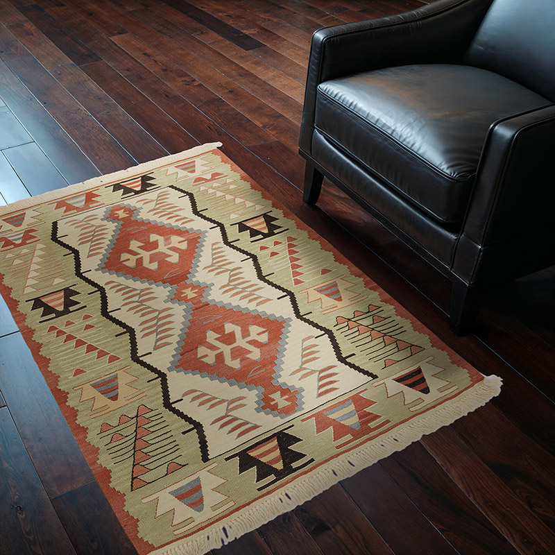Çok Renkli Yeni El Dokuma Kilim - K0028389