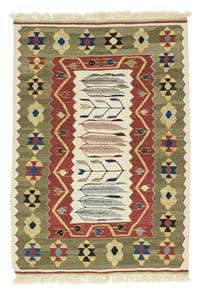 Multicolor New Handwoven Turkish Kilim Rug