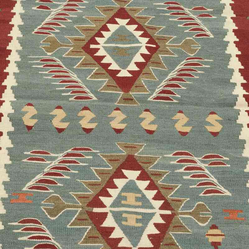 New Handwoven Turkish Kilim Rug - K0028395
