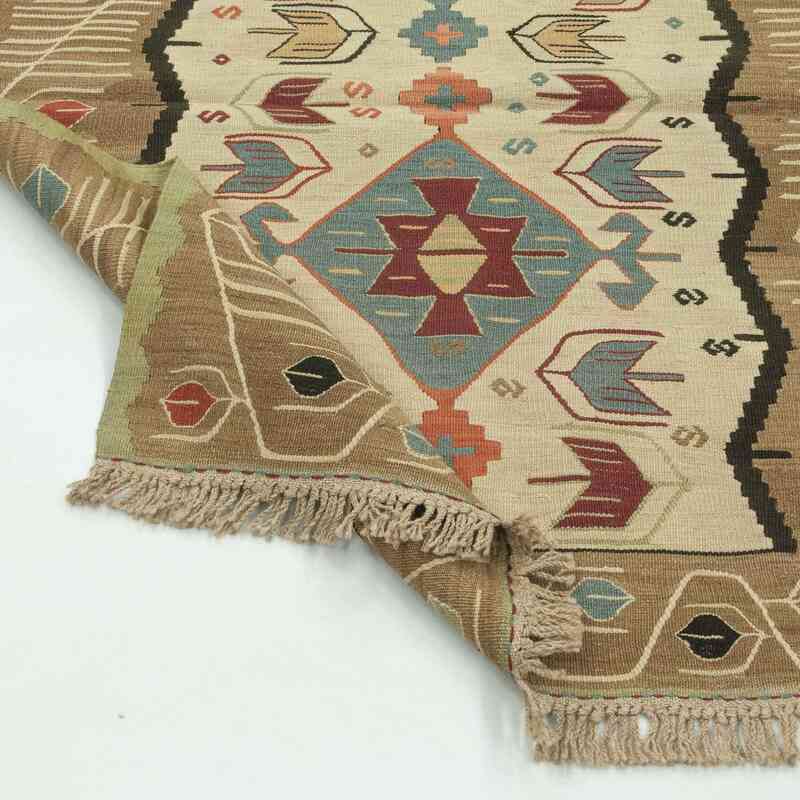 Multicolor Nueva Alfombra Turca Kilim - K0028396