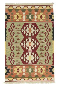 Multicolor New Handwoven Turkish Kilim Rug