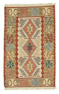 Multicolor New Handwoven Turkish Kilim Rug