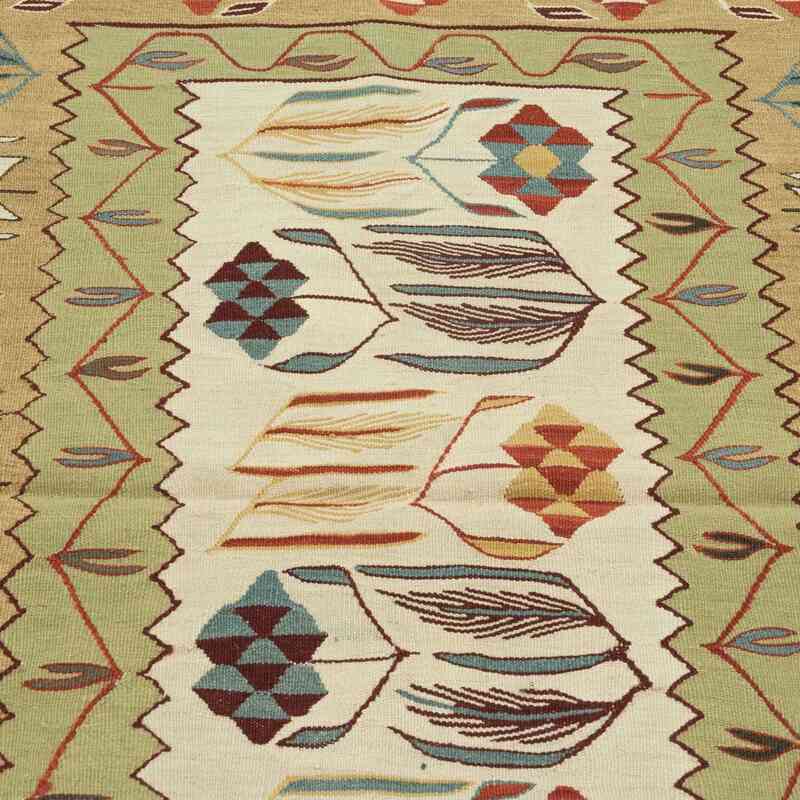 Çok Renkli Yeni El Dokuma Kilim - K0028404