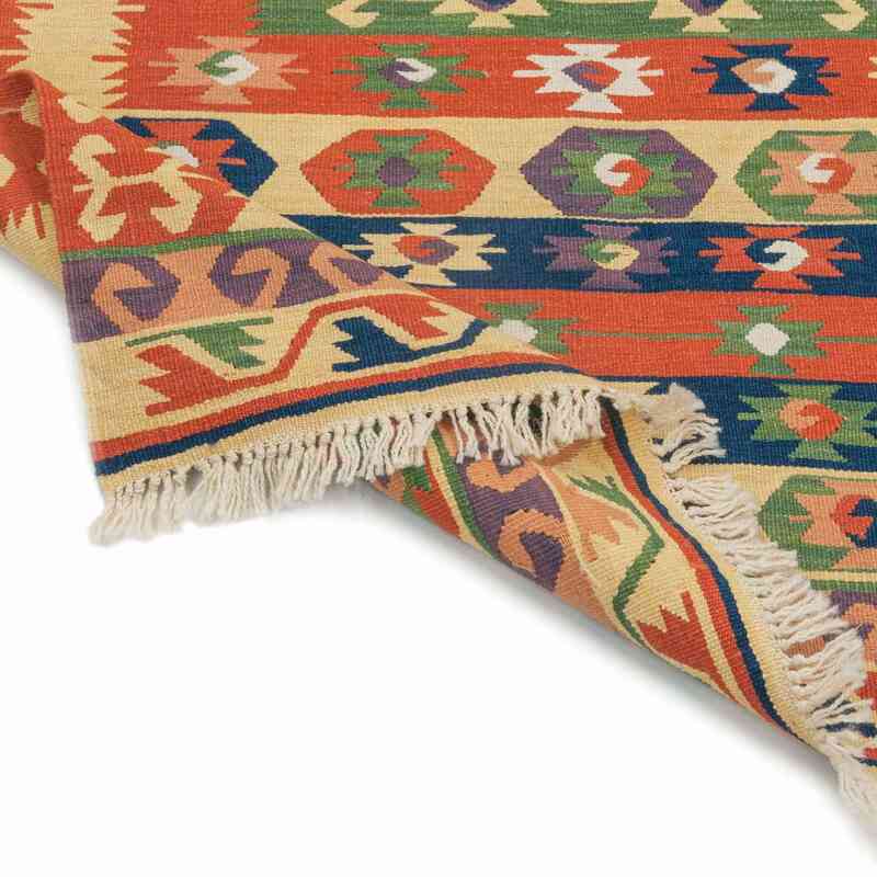 Multicolor Nueva Alfombra Turca Kilim - K0028407