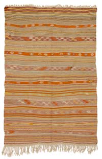 Çok Renkli Fethiye Kilimi - 150 cm x 222 cm
