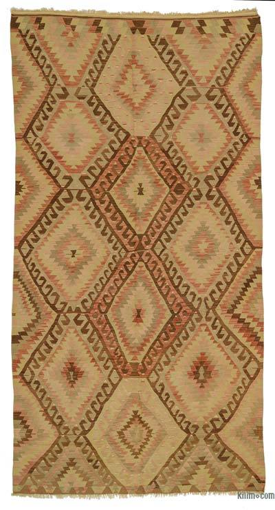 Çok Renkli Uşak Kilimi - 193 cm x 373 cm