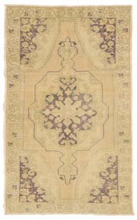 El Dokuma Vintage Halı - 142 cm x 233 cm