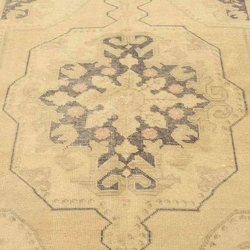 Alfombra Vintage Turca Anudada a Mano - 142 cm x 233 cm - K0033104