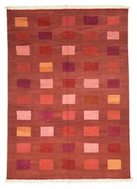 Kırmızı Yeni El Dokuma Kilim