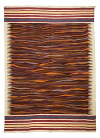 Multicolor Nueva Alfombra Turca Kilim - 185 cm x 250 cm