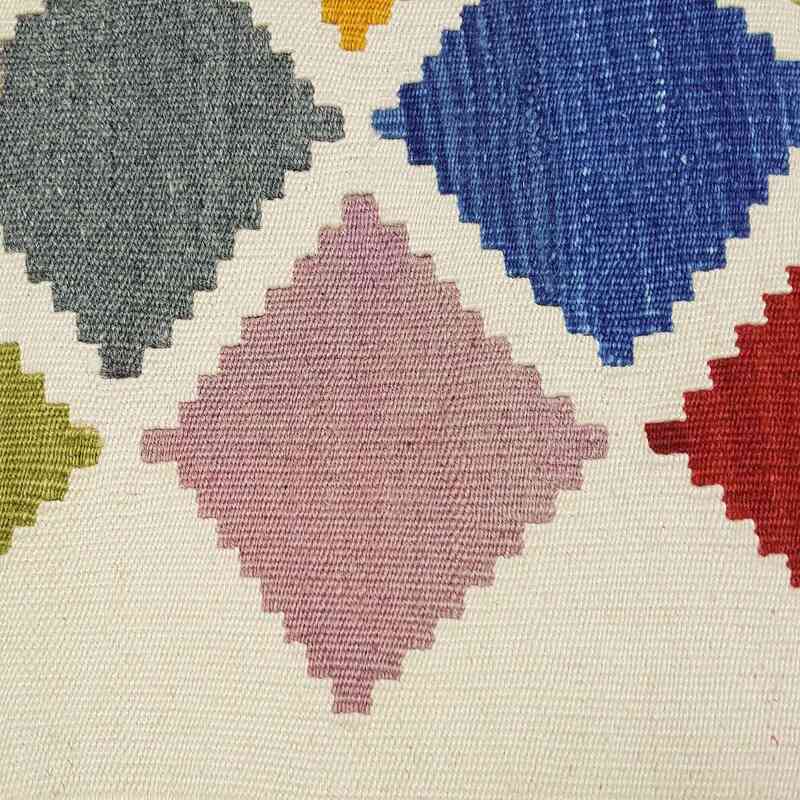 Multicolor New Turkish Kilim Runner - 2' 11" x 11'  (35" x 132") - K0033131