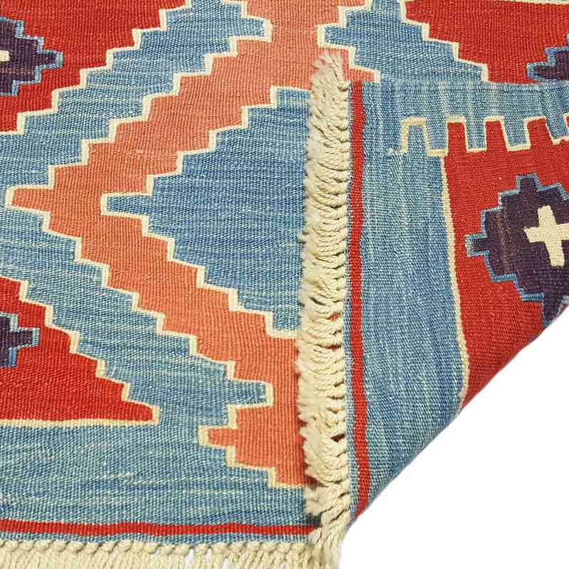 Multicolor Nuevo Kilim Turco De Pasillo - K0033133