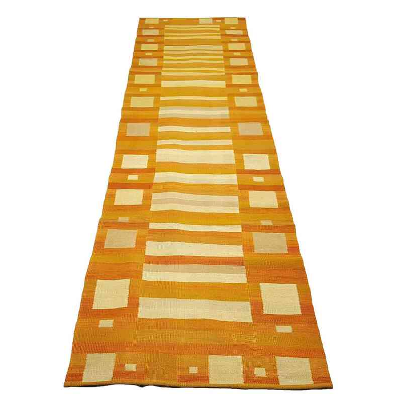 Sarı Yeni Kök Boya Yolluk Kilim - K0033138