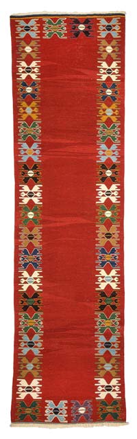 Yeni Kök Boya Yolluk Kilim - 86 cm x 315 cm