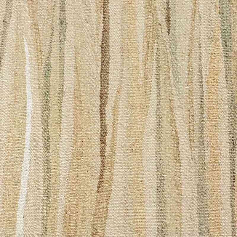 Beige, Marrón Nueva Alfombra Turca Kilim - 184 cm x 254 cm - K0033142