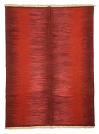 Red New Handwoven Turkish Kilim Rug