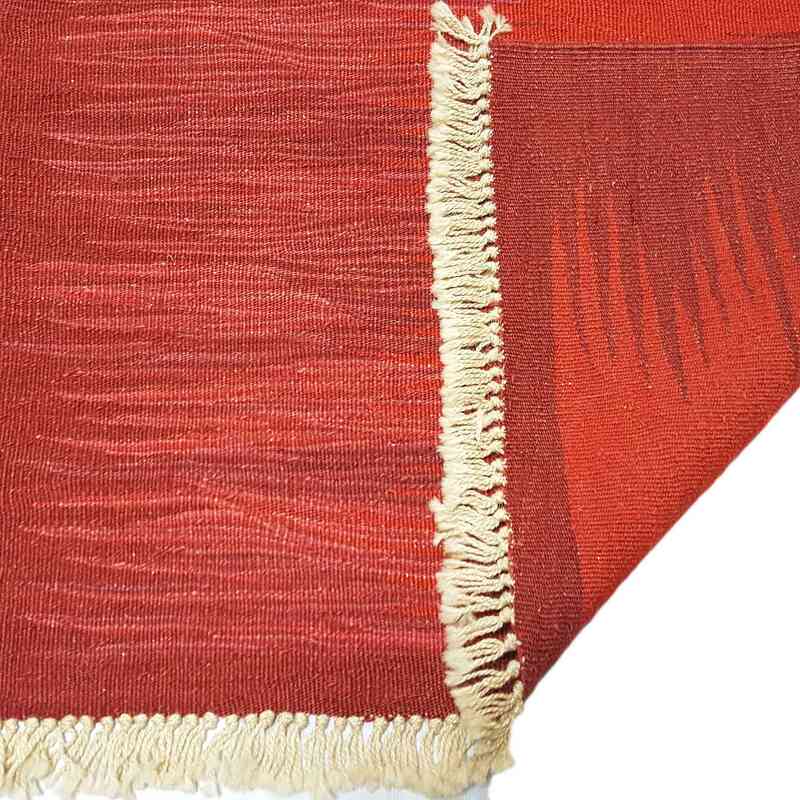 Rojo Nueva Alfombra Turca Kilim - K0033148