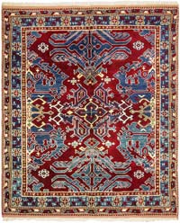 New Turkish Pile Rug - 5' 5" x 6' 4" (65" x 76")