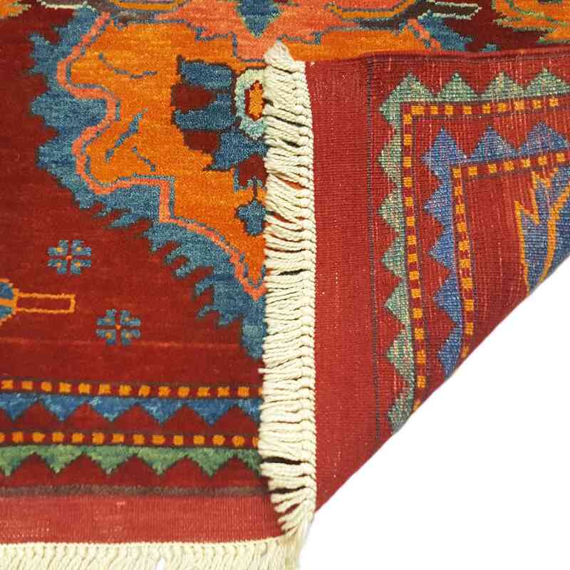 Kırmızı Yeni Kök Boya Halı Yolluk - K0033177