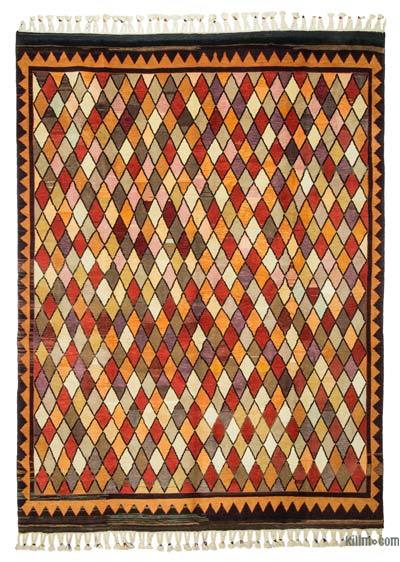 Çok Renkli Yeni Kök Boya Halı - 234 cm x 308 cm