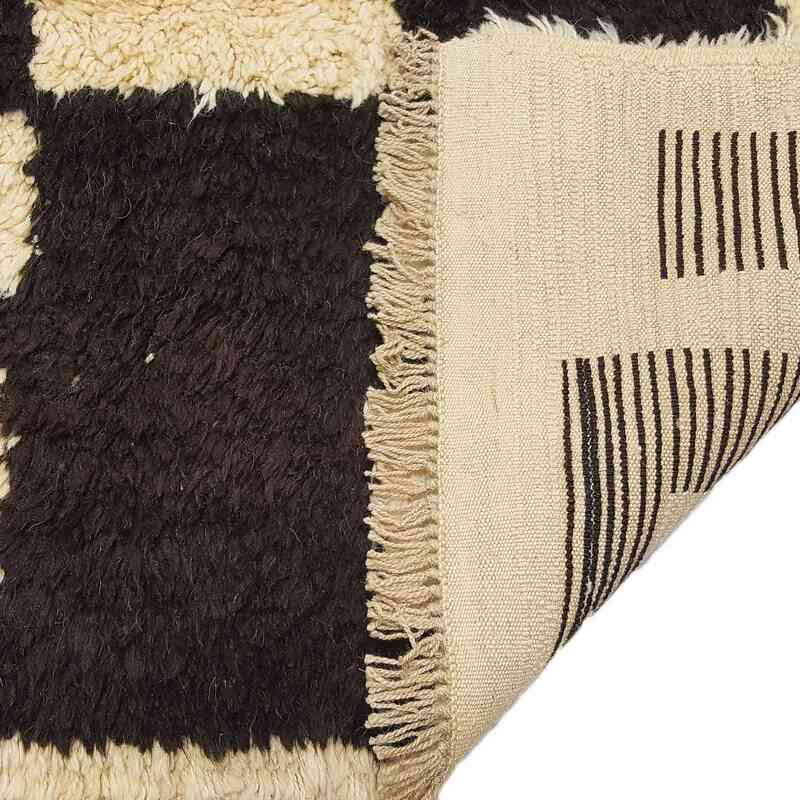 Marrón, Beige Nueva Alfombra Turca Tulu - K0033186