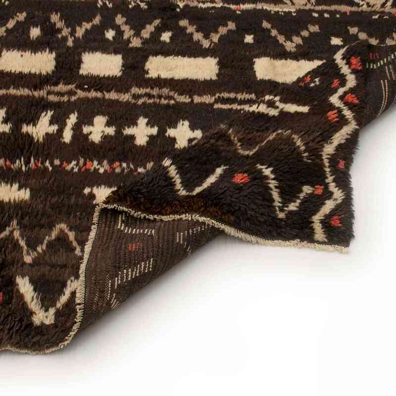 Marrón Alfombra "Tulu" de estilo marroquí anudada a mano - 250 cm x 295 cm - K0033205