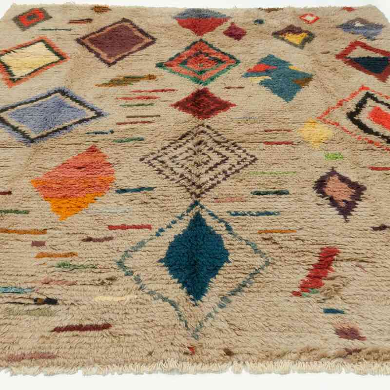 Multicolor Alfombra "Tulu" de estilo marroquí anudada a mano - 272 cm x 343 cm - K0033206